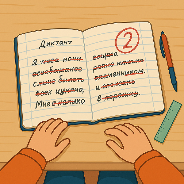 Как научить ребёнка писать без ошибок