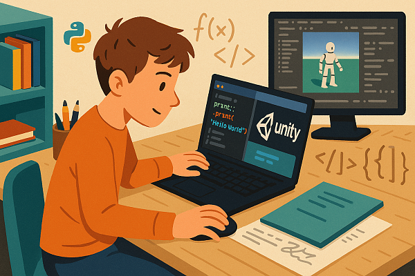 Программирование на Python или Unity. Что выбрать школьнику?