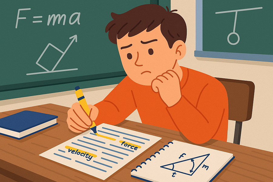 Как научиться понимать условия задач по физике