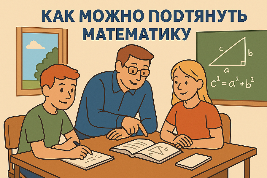 Как можно подтянуть математику