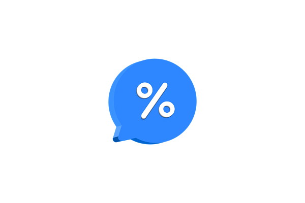 20% на второй  и последующие предметы